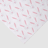 Papier Mousseline Pâques Bunny Face Motif Vacances Pâques (Détail)