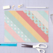 Papier Mousseline Pâques en Graines et Oeufs (Artisanat)