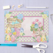 Papier Mousseline Pâques Pastel Design Series 3 (Artisanat)