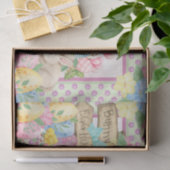 Papier Mousseline Pâques Pastel Design Series 3 (Cadeau)