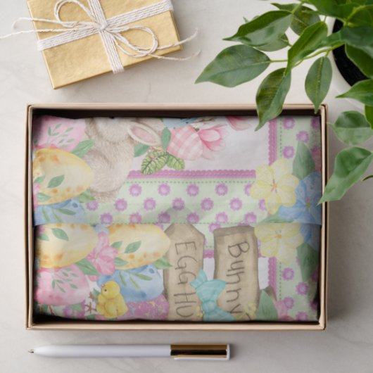 Papier Mousseline Pâques Pastel Design Series 3 (Cadeau)