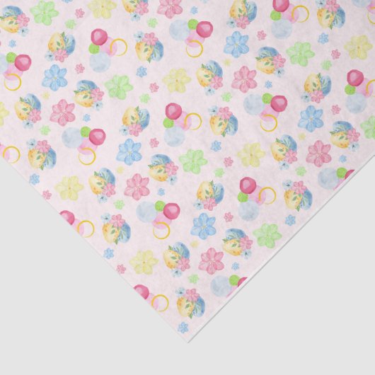 Papier Mousseline Pâques Pastel Design Series 5 (Détail)