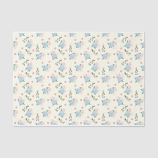 Papier Mousseline Pâques Pastel Design Series 6 (Recto)