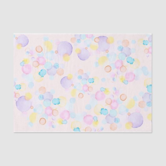 Papier Mousseline Pâques Pastel Design Series 8 (Recto)