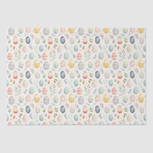 Papier Mousseline Pâques Pastel Pizzazz (Recto)