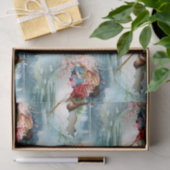 Papier Mousseline Pâques vintage (Cadeau)