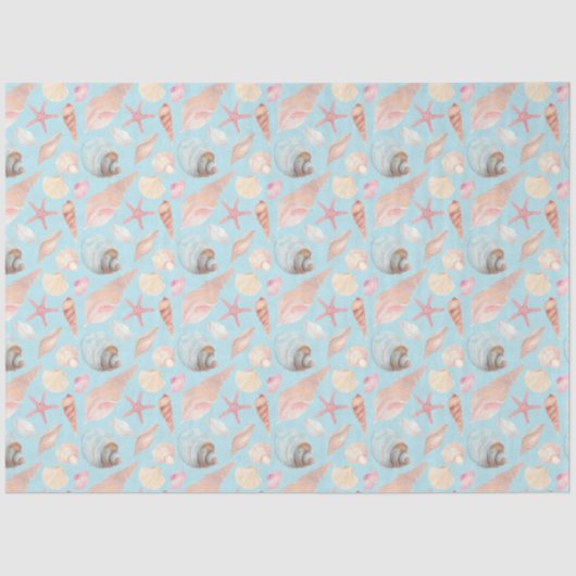 Papier Mousseline Par la série Sea Design 9 (Recto)