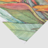 Papier Mousseline Paradis botanique tropical II (Détail)