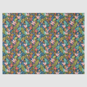 Papier Mousseline Paradis tropical