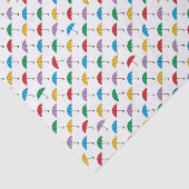 Papier Mousseline Parapluies en papier tissu de pluie (Détail)