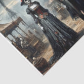 Papier Mousseline Parc à thème abandonné - Découpage - (Détail)