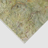 Papier Mousseline Parc national 2 de Yellowstone (Détail)