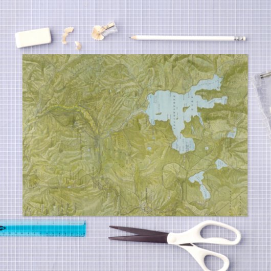 Papier Mousseline Parc national de Yellowstone (Artisanat)
