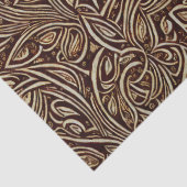 Papier Mousseline Parchemins Feuille et fleuris dans le découpage en (Détail)