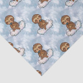 Papier Mousseline Paresse détendant sur le nuage (Détail)