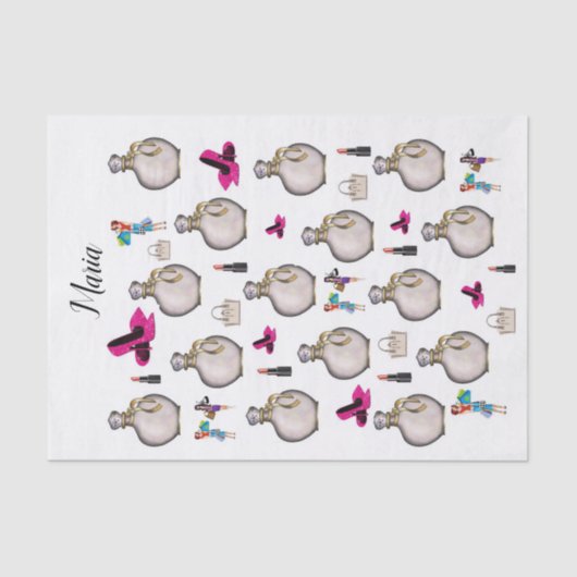 Papier Mousseline Parfum papier de tissus (Recto)