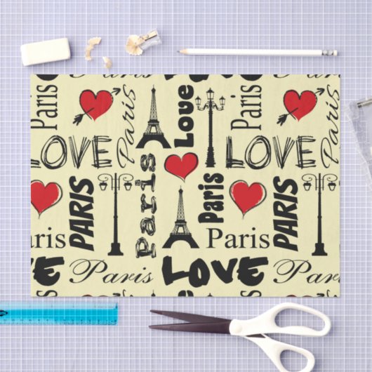 Papier Mousseline Paris (Artisanat)