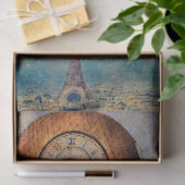 Papier Mousseline Paris Balloon Tissu ou papier découpage (Cadeau)