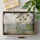 Papier Mousseline Paris France Art Antique Collage Eiffel Français (Cadeau)