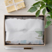 Papier Mousseline PARIS, France. Eiffel, Louvre, Arc de Triomphe (Cadeau)