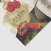 Papier Mousseline Paris Parfum Parfum Roses Talons & Rouge à Lèvres (Détail)