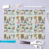 Papier Mousseline Paris romantique (Artisanat)