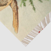 PAPIER MOUSSELINE PARMI LES FEUILLES DE CHUTE EN BOIS (Détail)