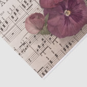 Papier Mousseline Parmi les pensées (Détail)