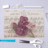 Papier Mousseline Parmi les pensées (Artisanat)