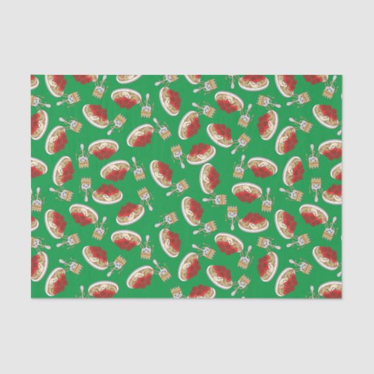 Papier Mousseline Parti Anniversaire de enfant de Cute Spaghetti Kaw (Recto)