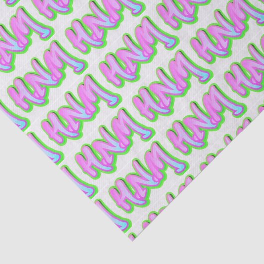 Papier Mousseline Parti Ninja (Détail)