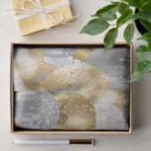 Papier Mousseline Parties scintillant Ballons Or et Argent Anniversa (Cadeau)