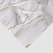 Papier Mousseline parties scintillant blanche et or abstrait (Détail)