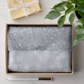 Papier Mousseline Parties scintillant blanche étincelante douce 16 P (Cadeau)