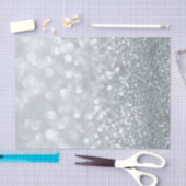 Papier Mousseline Parties scintillant blanche étincelante douce 16 P (Artisanat)