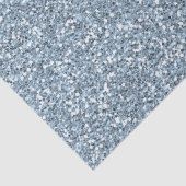 Papier Mousseline Parties scintillant Blue Faux (Détail)