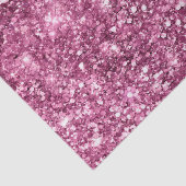 Papier Mousseline Parties scintillant Bokeh rose (Détail)