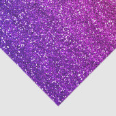 Papier Mousseline Parties scintillant brillante violette et rose (Détail)