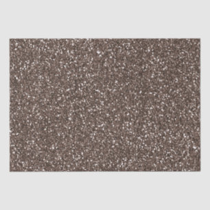Papier Mousseline Parties scintillant Brown au chocolat