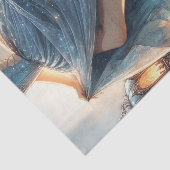 Papier Mousseline Parties scintillant Cendrillon & Chaussure en verr (Détail)