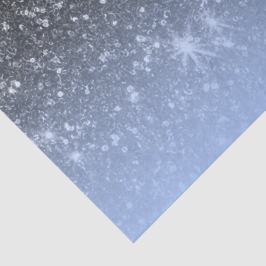 Papier Mousseline Parties scintillant d'argent mignonne (Détail)