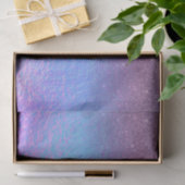 Papier Mousseline Parties scintillant de fond pourpre Iridescente (Cadeau)