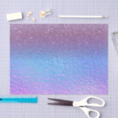 Papier Mousseline Parties scintillant de fond pourpre Iridescente (Artisanat)