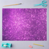 Papier Mousseline Parties scintillant de luxe violet or (Artisanat)