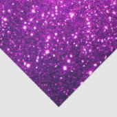 Papier Mousseline Parties scintillant de luxe violet or (Détail)