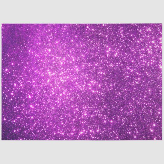 Papier Mousseline Parties scintillant de luxe violet or (Recto)