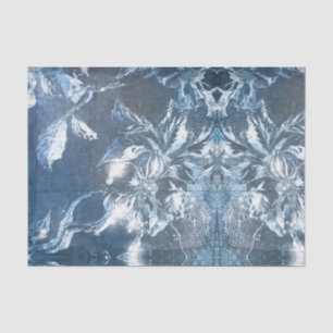 Papier Mousseline Parties scintillant de Motif vintage Motif Floral 