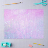 Papier Mousseline Parties scintillant des Faux roses violets à scrip (Artisanat)