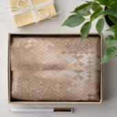 Papier Mousseline Parties scintillant d'or élégant Jungle Snake Moti (Cadeau)