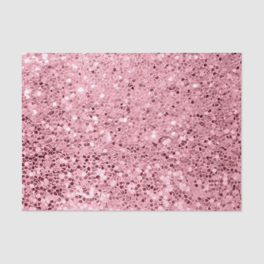 Papier Mousseline Parties scintillant d'or Rose d'enveloppement de p (Recto)